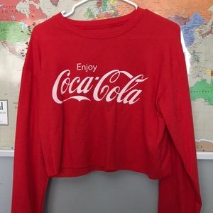 Long sleeve crop top